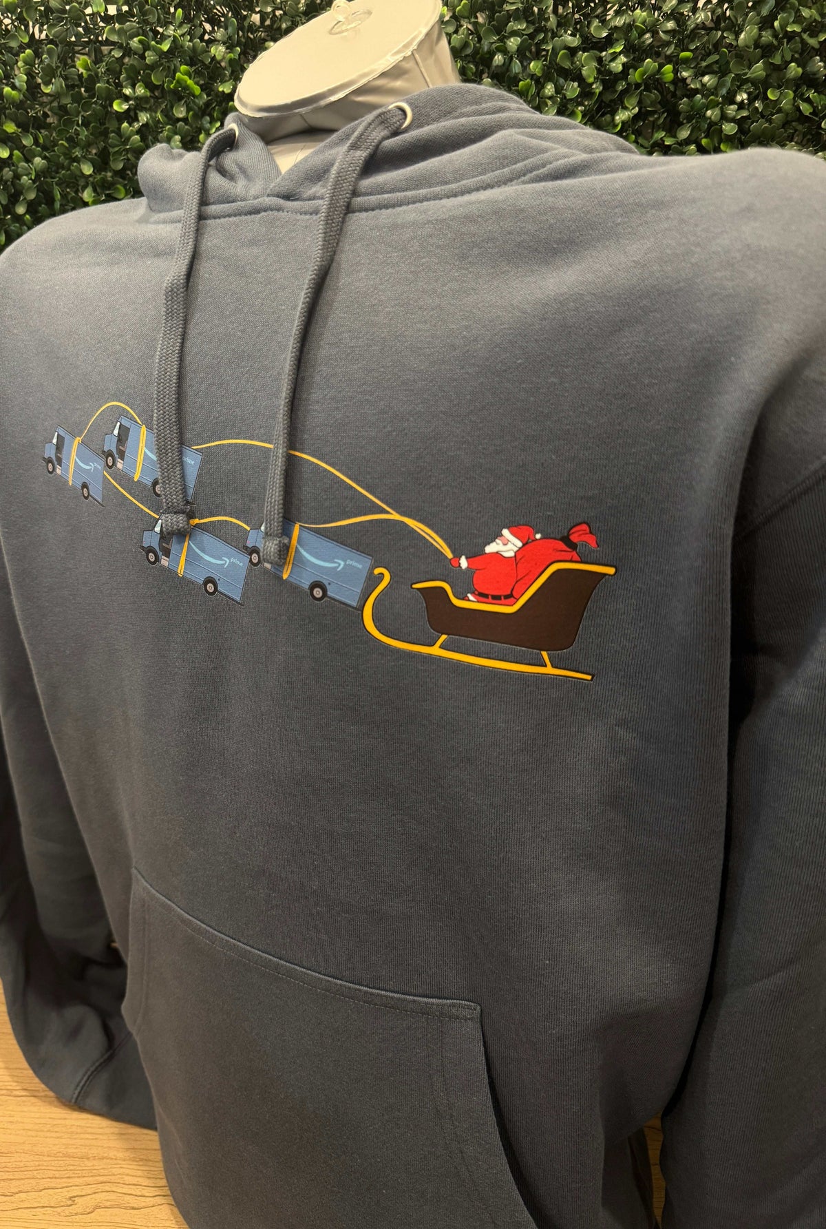 Amazon Driver Warehouse Flex Dsp Hoodie Hooded Sweatshirt Christmas Holiday